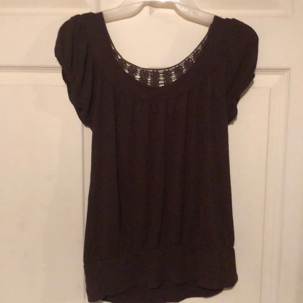 Brown shirt